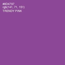 #8D4797 - Trendy Pink Color Image